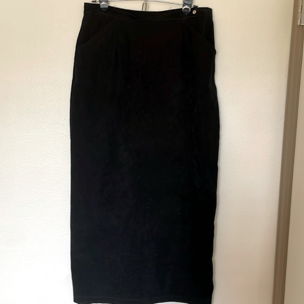 Vintage Metamorphosis Velour Skirt